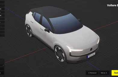 Screenshot of project