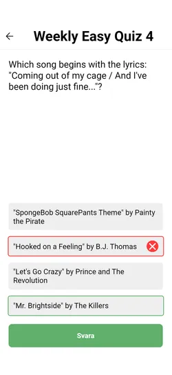 Screenshot of project