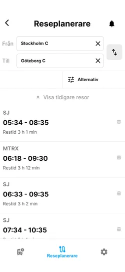 Screenshot of project