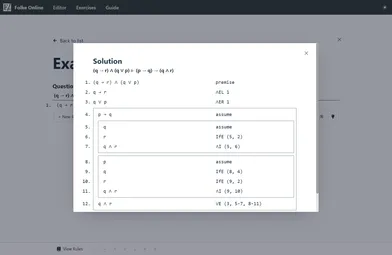 Screenshot of project
