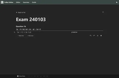 Screenshot of project