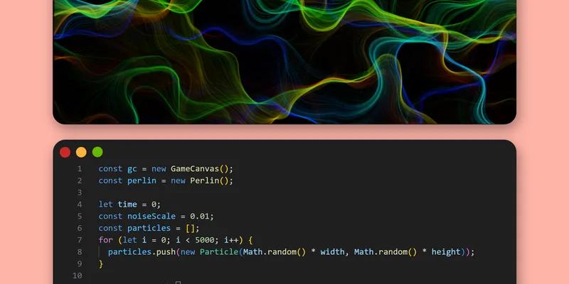 Hero graphic for GameCanvas.js