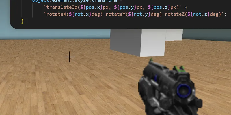 Hero graphic for 3dshooter