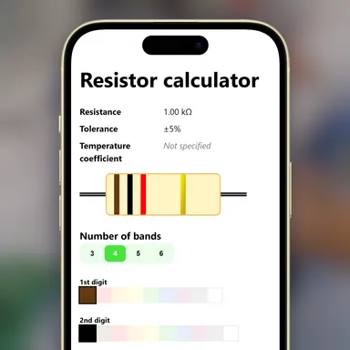 Hero graphic for Resistor Calculator
